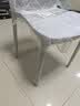 全品屋餐椅凳子塑料椅子奶白色办公椅靠背休闲椅书桌椅学习椅化妆椅 实拍图