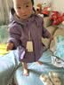 戴维贝拉（DAVE＆BELLA）儿童羽绒服冬装男童女童加厚外套宝宝红色年服童装 实拍图