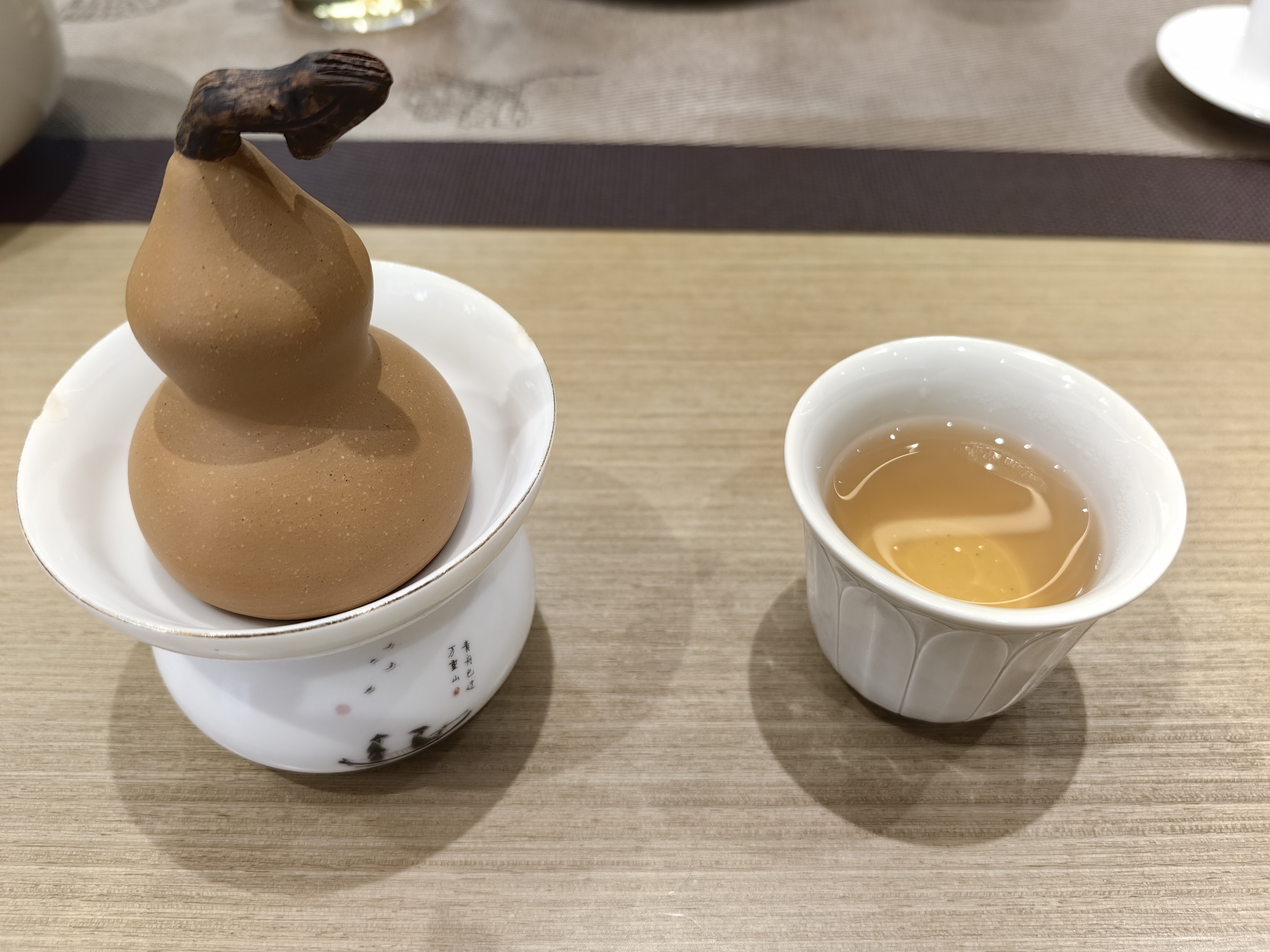 谦君 紫砂茶宠 精品茶具茶道摆件 全手工仿生雕塑茶玩 段泥葫芦 实拍图