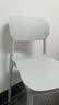 全品屋餐椅凳子塑料椅子办公椅靠背休闲椅书桌椅学习椅化妆椅电脑椅 实拍图