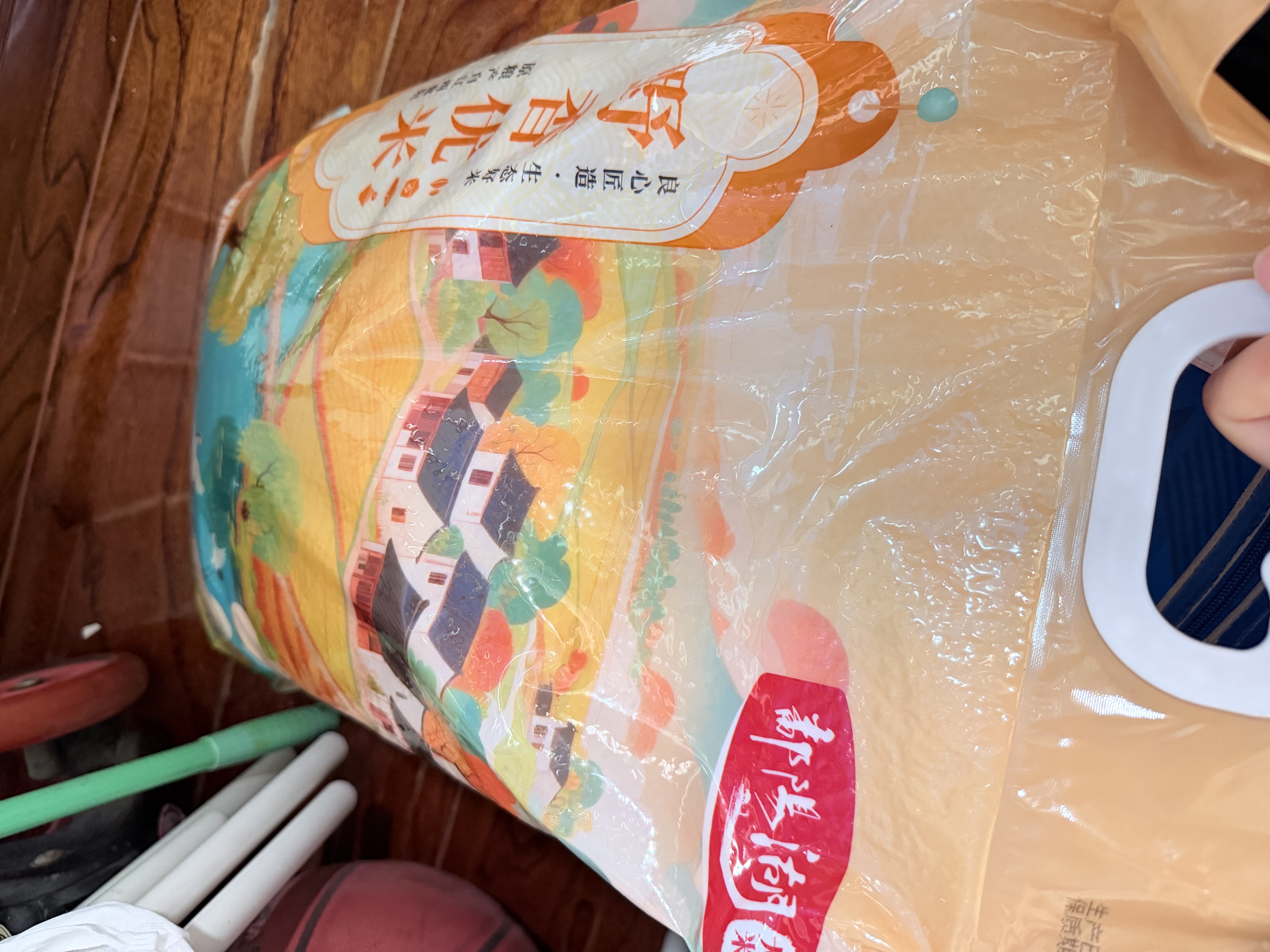 鄱阳湖野香优米20斤 南方大米猫牙丝苗米当季鲜米 江西贡米产区非真空 实拍图