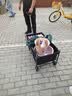 京东京造 户外露营车折叠推车营地车野餐摆摊快递买菜小拉车拖车石墨黑 实拍图