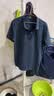 KOLON SPORT/可隆SECO POLO衫 男士户外防晒UPF50+吸湿速干除臭T恤 LHPT6MT869-NV 藏蓝 XL 180/100A 实拍图