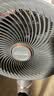 美菱（MeiLing）电风扇循环扇落地扇【1级能效+直流变频+纯铜电机】全自动摇头AI语音遥控定时风扇MPF-DX18658R 实拍图