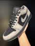 Jordan男休闲鞋乔丹AJ1 AIR JORDAN1摩卡小倒钩运动鞋IB7109-005黑棕42 实拍图