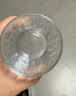 青苹果无铅玻璃威士忌洋酒杯300ml六只 轻奢雕花白酒杯啤酒KTV会所家用 实拍图