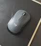 罗技（Logitech）M220 轻音鼠标 无线鼠标 办公鼠标 对称鼠标 带无线微型接收器 灰黑色 实拍图