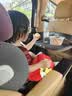 innokids儿童安全座椅约1-12岁汽车用宝宝婴儿车可折叠坐椅便携星羽骑士 丁香紫【安全带款+一键折叠+可装中间位】 实拍图
