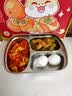 licheers不锈钢饭盒分格饭盒可微波炉加热上班族带饭食堂打饭学生便当盒 实拍图