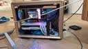 微星（MSI）超神MEG CORELIQUID E15 360一体式CPU水冷散热器6.67英寸AMOLED曲面屏幕/独立MCU/支持9800X3D 实拍图