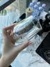 ORTOR茶盘酒店托盘茶具茶盘欧式水杯托盘长方形酒水盘饭店果盘 小号（纯黑条纹托盘+垫子 实拍图