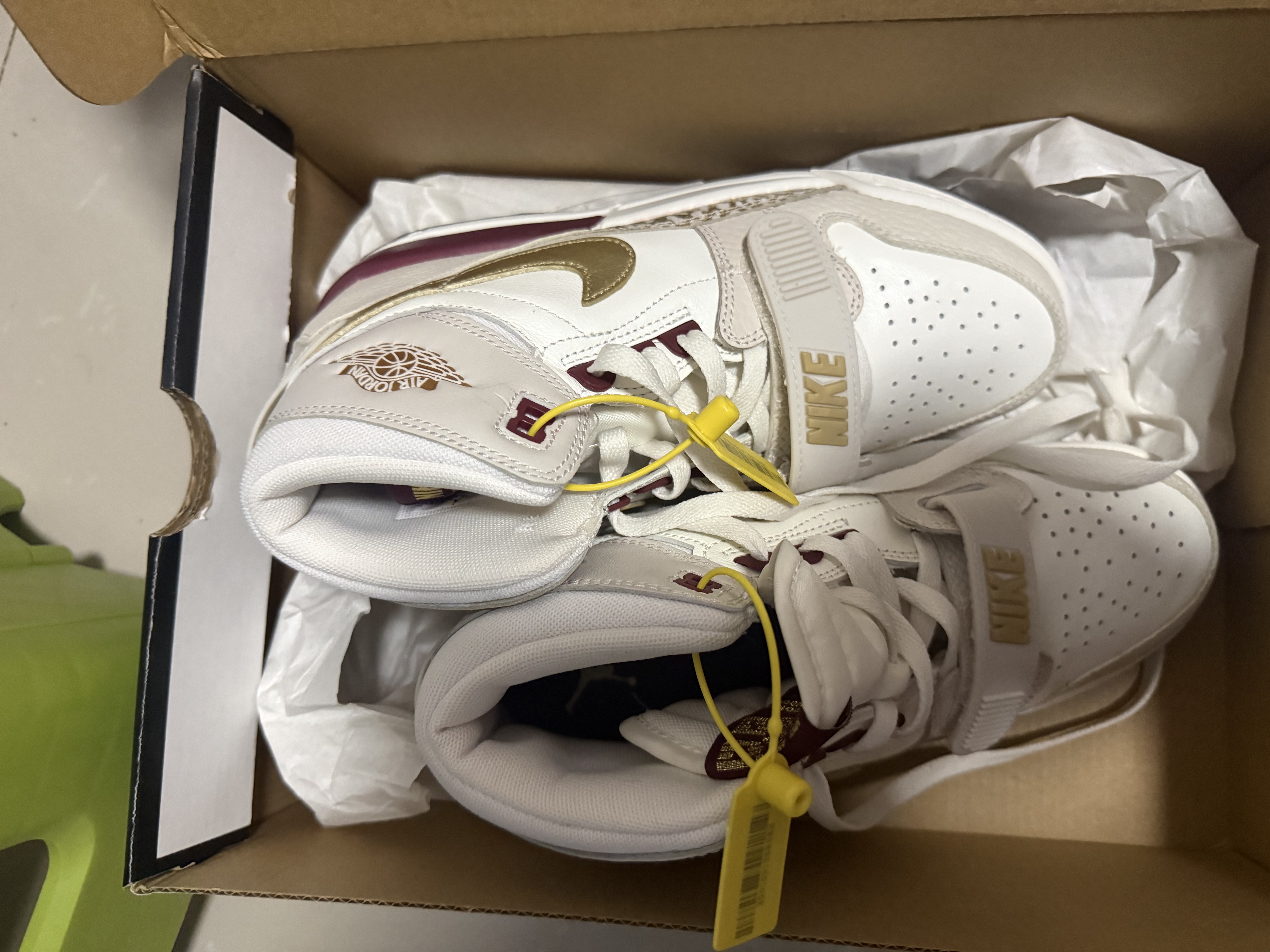 Jordan蛇年限定 CNY 女乔丹AJ312 LEGACY 312运动鞋IB4914-161米红37.5 实拍图