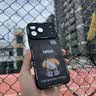 奶小鸭（NEYAA）适用苹果18ProMax手机壳 iPhone18ProMax保护套全包硅胶防摔超薄创意卡通简约软壳男女款 石墨黑 实拍图
