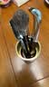 锦格大马士革普洱开茶刀茶道六君子套装茶勺茶铲茶夹功夫茶具配件组合 紫光檀凤祥【不锈钢】4件套 实拍图