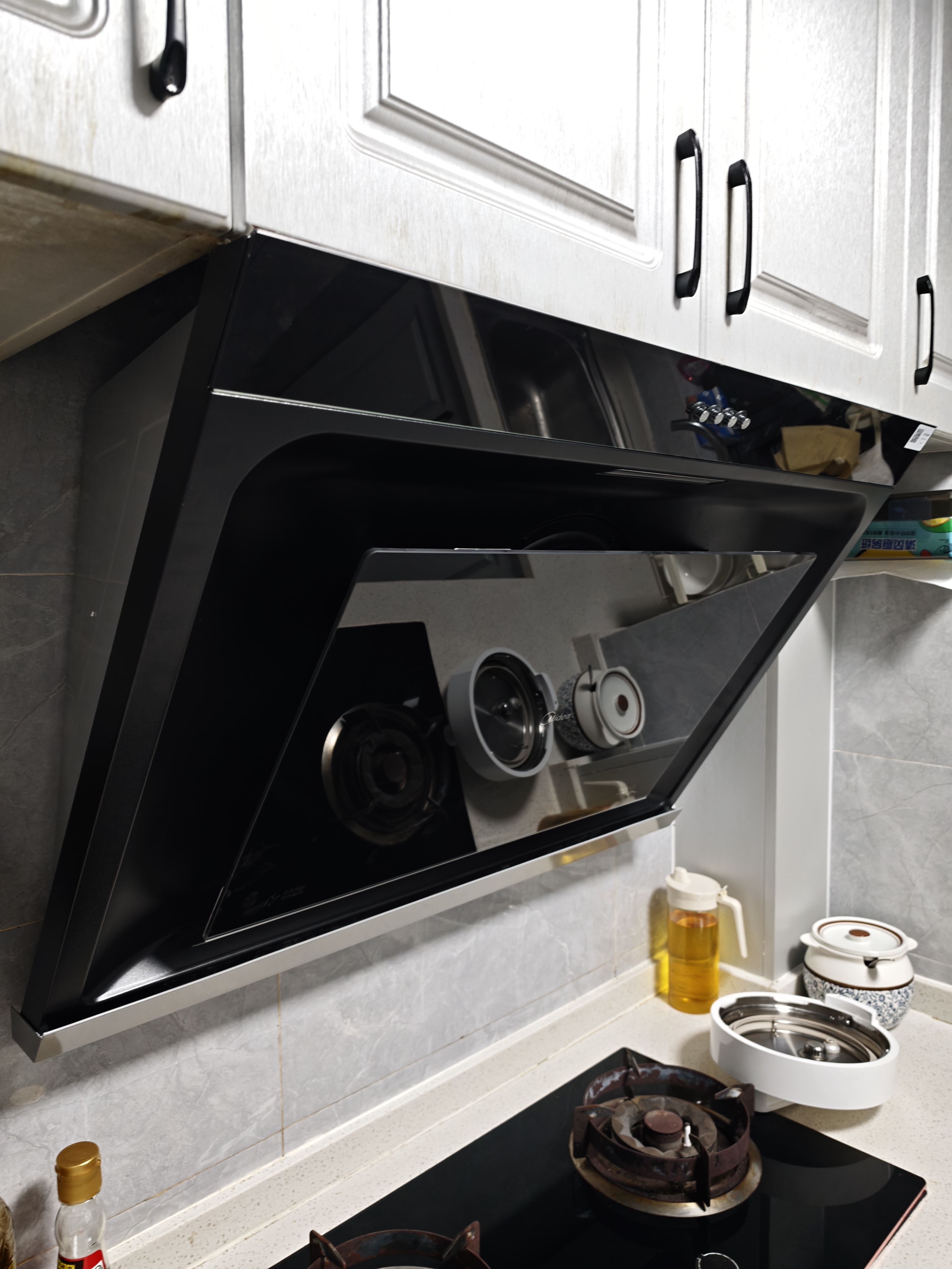 美的（Midea）抽吸排油烟机家用大吸力侧吸式油烟机出租房屋J30+A3+HWA Pro 实拍图