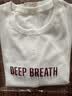 深呼吸DEEP BREATH女装简约百搭薄款圆领长袖冰丝针织开衫女A400473 米白 M (3) 实拍图