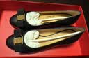 菲拉格慕（Ferragamo）女士黑色Vara蝴蝶结高跟鞋 0775750_1D _ 65 礼物送女友 实拍图