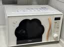 美的（Midea）小滋味微烤炸一体机萌宠猫爪不锈钢内胆23L家用平板大容量一级能效平板式热风空气炸2026新款F23G5 实拍图