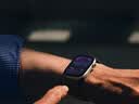 Apple/苹果 Watch S11 智能手表GPS款46毫米银色铝金属表壳雾紫色运动型表带S/M MEVW4CH/B 实拍图