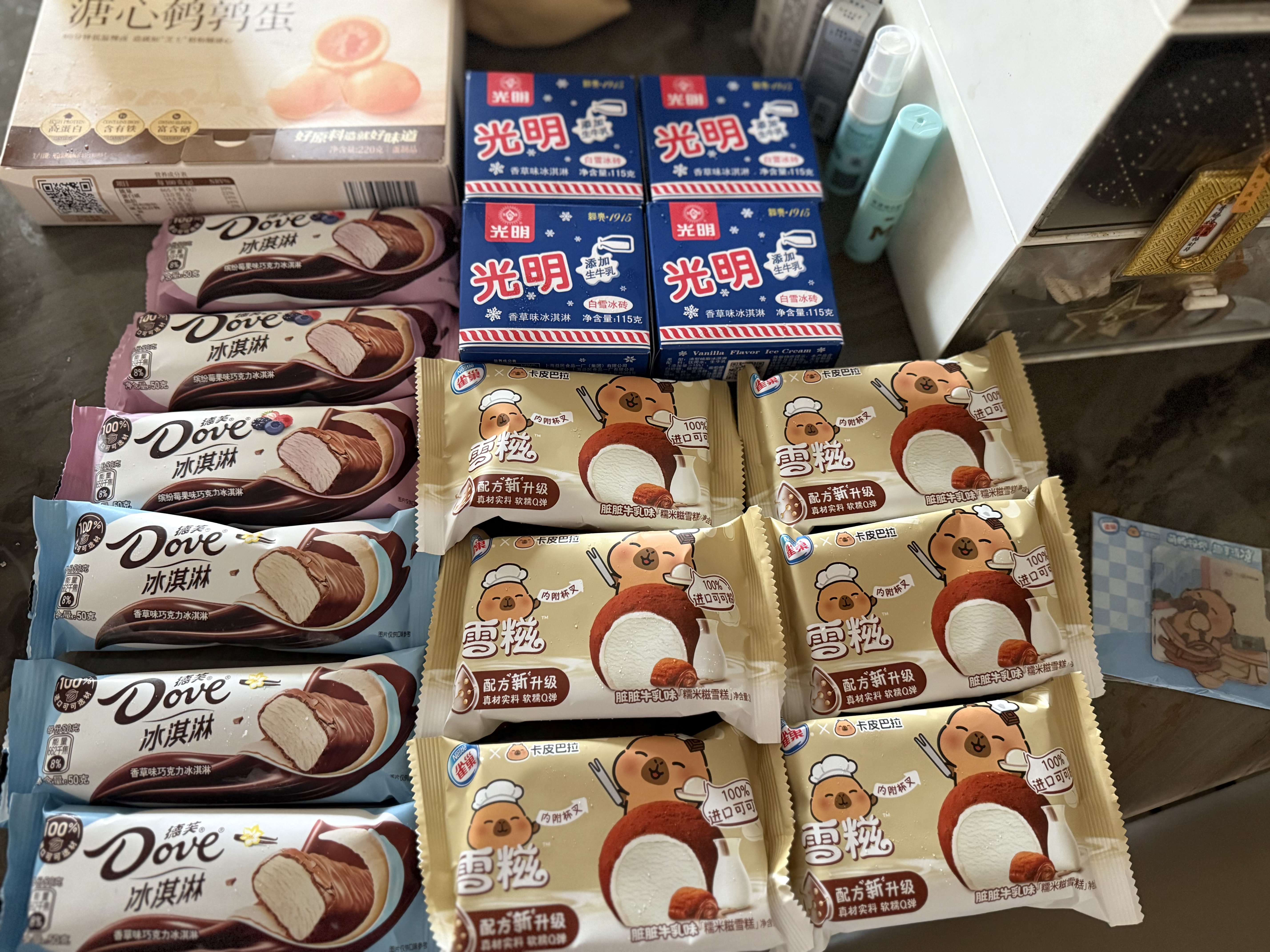 雀巢冰淇淋糯米糍雪糍脏脏牛乳味30g*6袋冰激凌雪糕 100%进口可可粉 实拍图