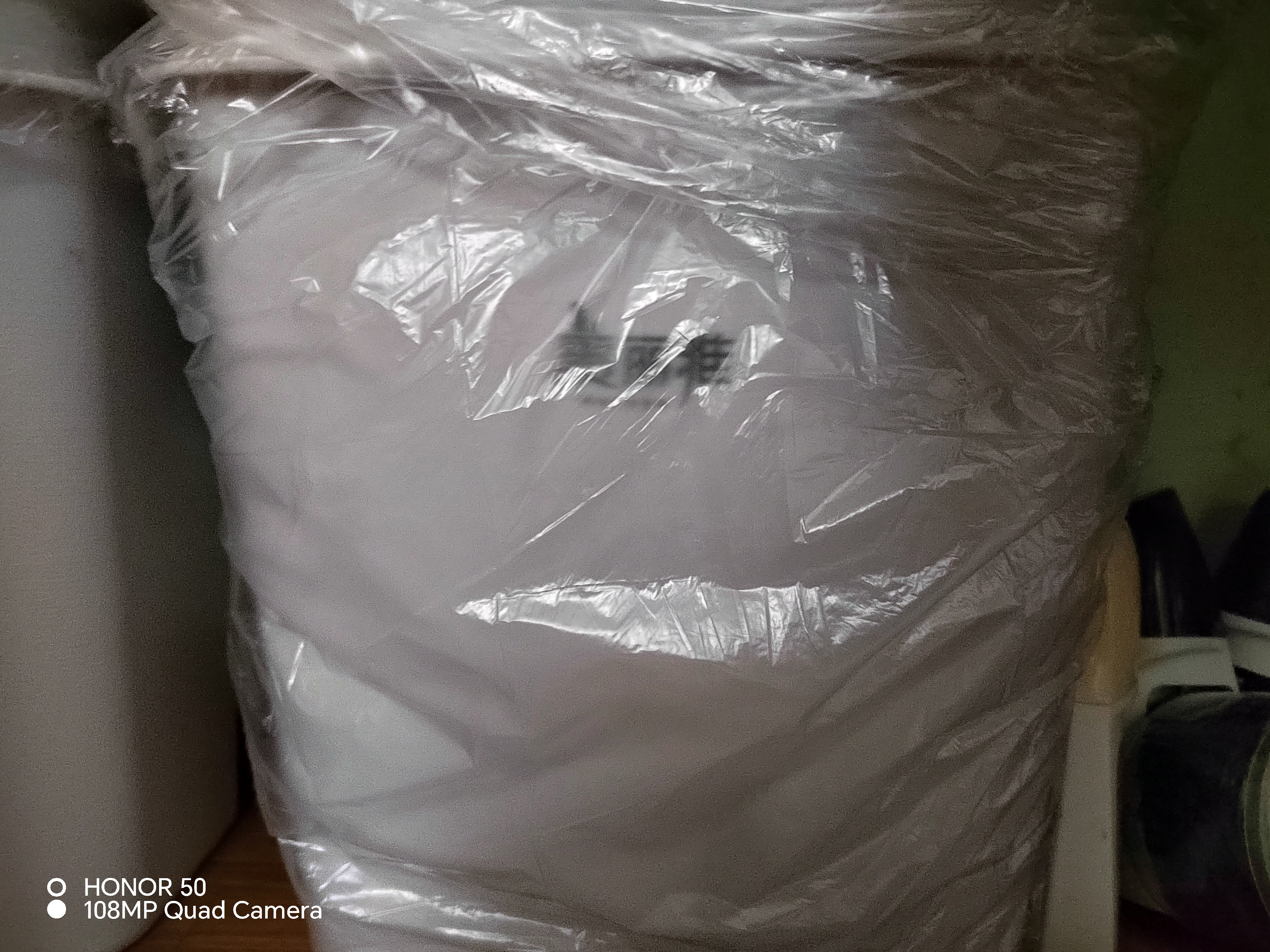 美丽雅垃圾桶无盖8L*2象牙白厨房卫生间客厅干湿垃圾分类收纳桶 实拍图