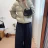骆驼（CAMEL）【黑钻5PRO】户外羽绒服男女士同款蓄热保暖抗静电鸭绒面包服外套 实拍图