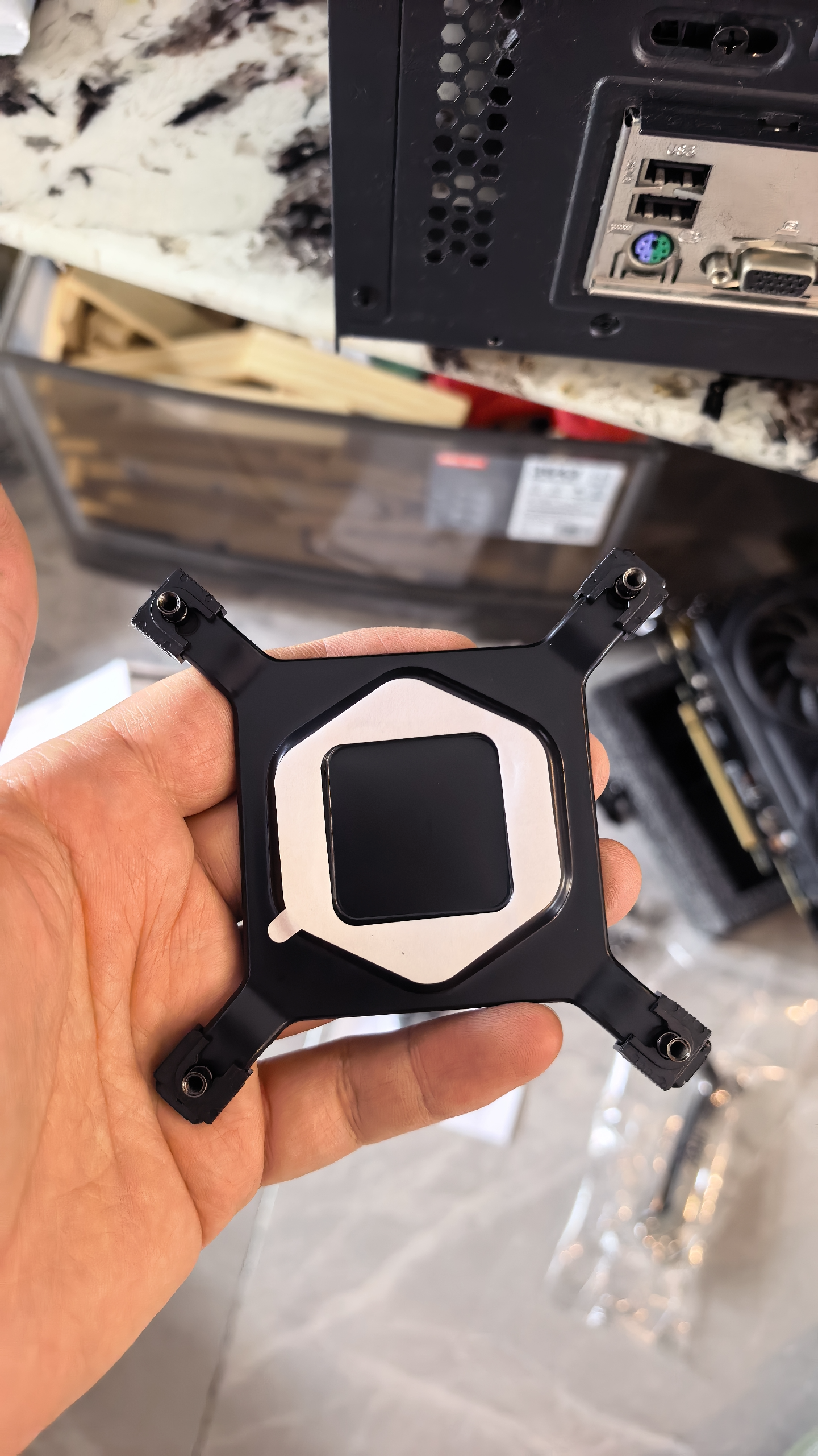 超频3（PCCOOLER）北境GT360 黑色 无光屏显一体式CPU水冷散热器 /3.5吋液晶屏/自定义主题/支持1851/AM5 实拍图
