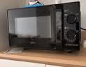美的（Midea）微波炉经典升级款M2A 家用小型20升平板式易清洁快捷双旋钮高效速热杀菌除味2026新款 实拍图