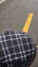 帛芮睡裤男夏季纯棉五分居家短裤男大码格子大裤衩外穿休闲宽松家居裤 实拍图