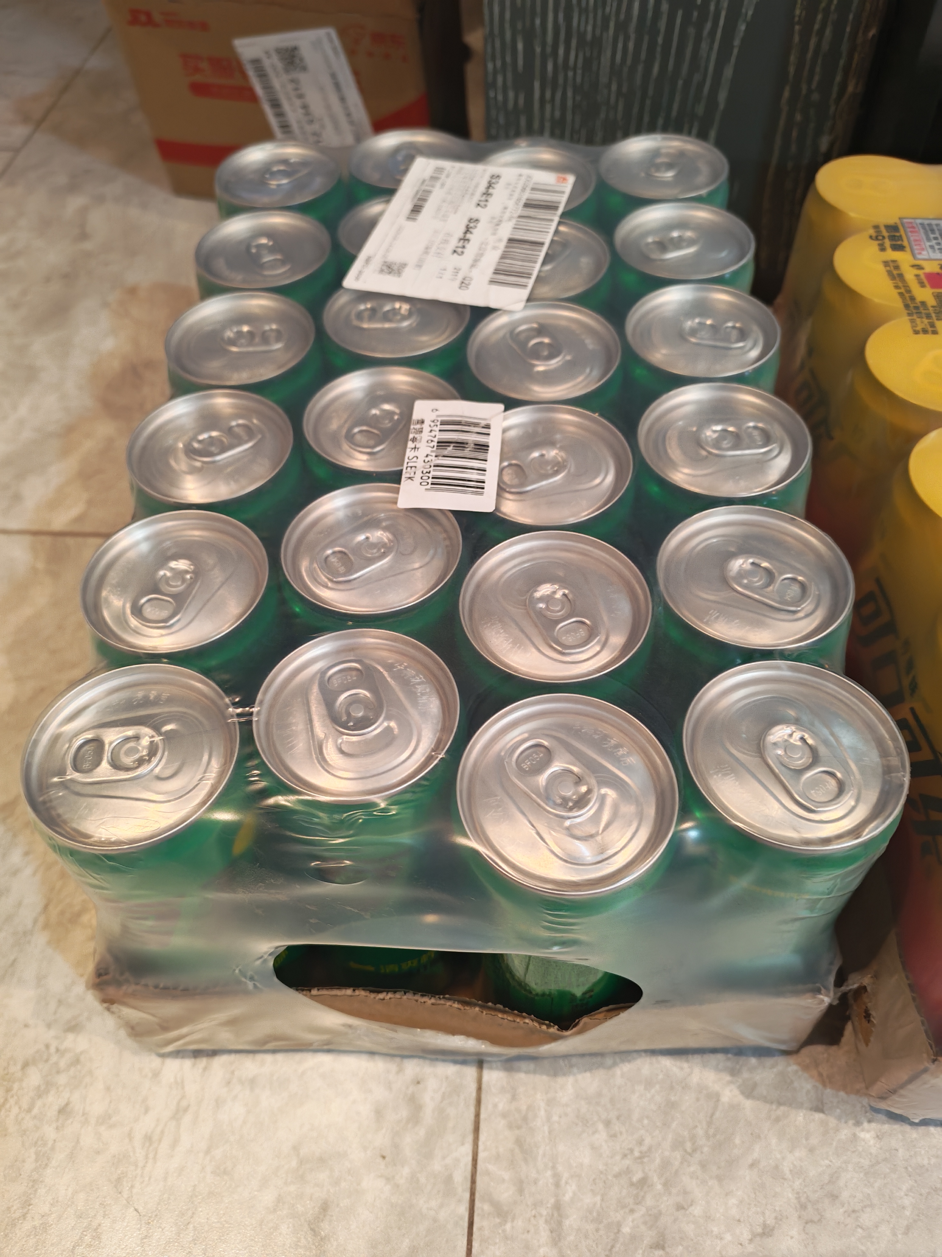 可口可乐（Coca-Cola）檀健次代言 雪碧Sprite零卡无糖饮料 330ml*24摩登罐 实拍图