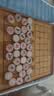 紫湖中国象棋高档加厚榉木套装实木质大号50号雕花便携折叠式皮革棋盘 实拍图