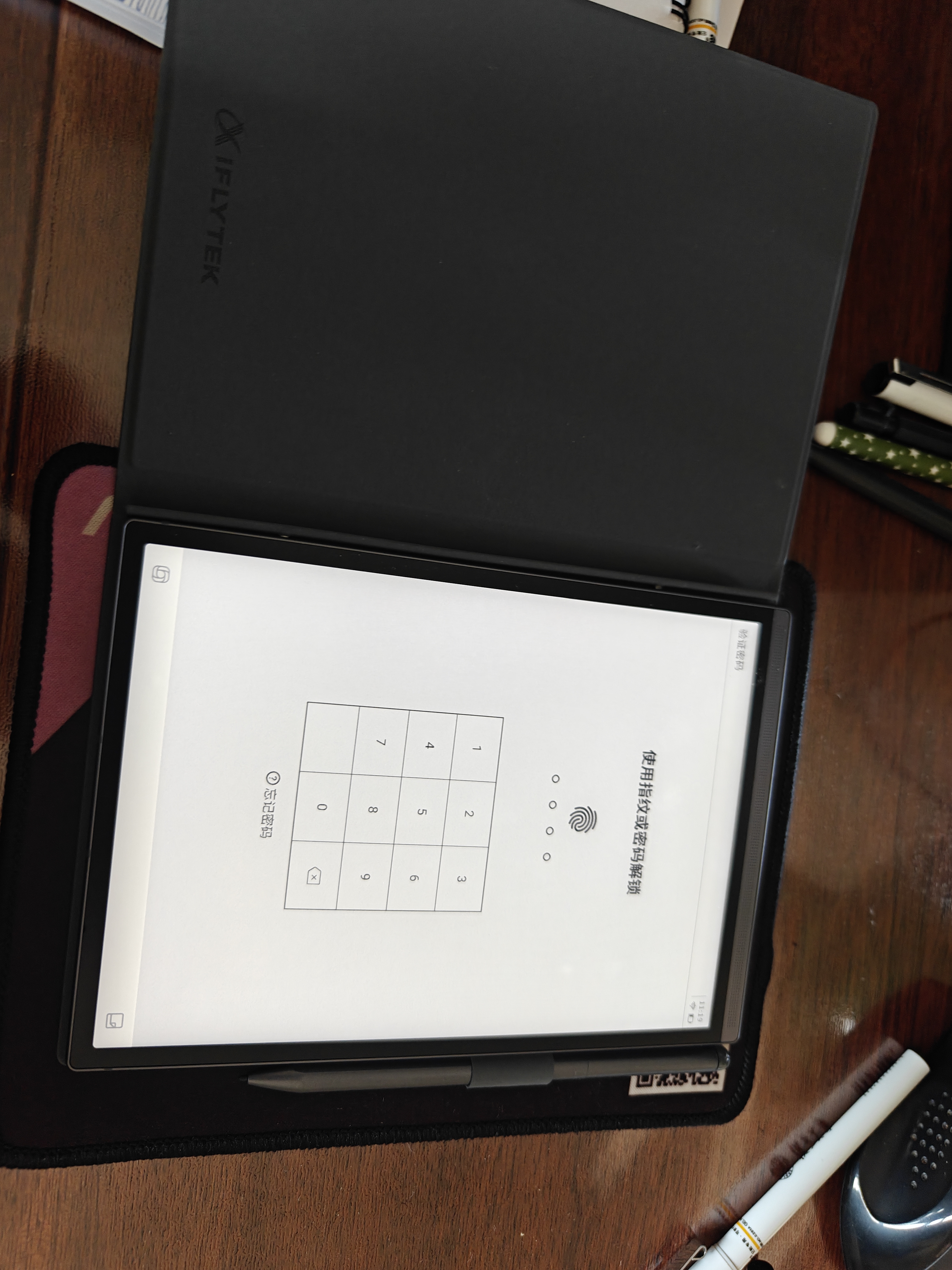 科大讯飞【重磅新品】智能办公本Air 3 NEO 极致灰(保护套）8.2英寸电子书阅读器墨水屏 手写笔记本电纸书 实拍图