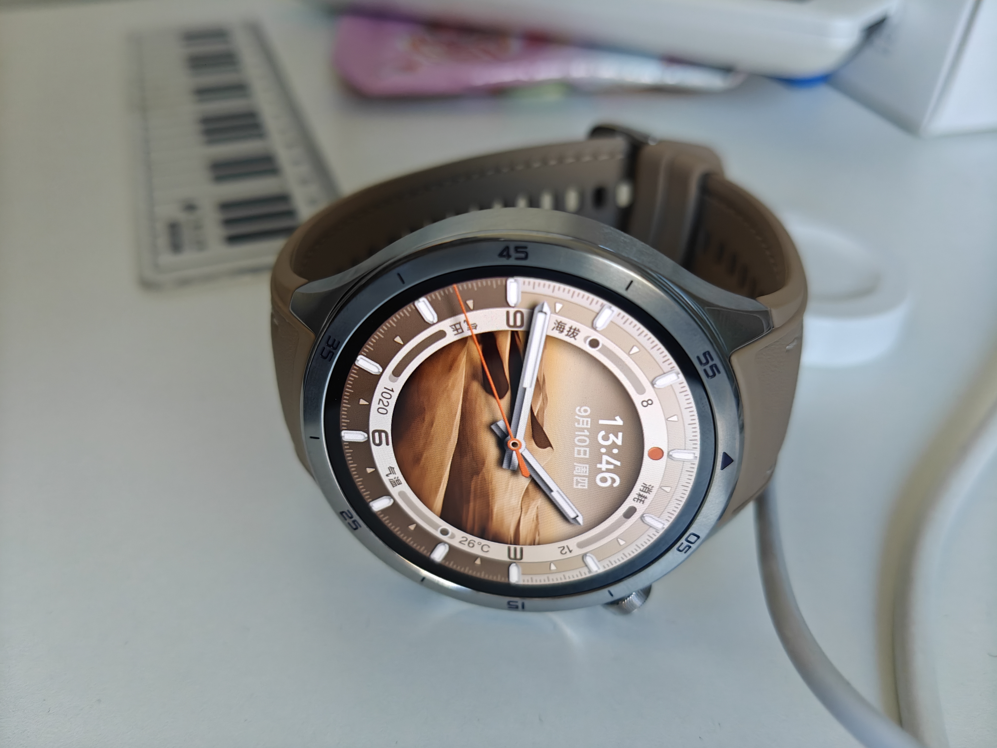 OPPO Watch X2 大漠银月 全智能手表运动健康eSIM电话手表 无感高血压风险评估oppo手表-XFQ 实拍图
