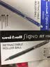 uni三菱 uni-ball UMN-138按动黑色中性笔高颜值0.38mm黑笔签字笔商务学生水笔水性笔套装 12支 实拍图