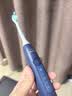 飞利浦（PHILIPS）【教师节礼物】声波电动牙刷 钻石3系 5倍洁齿5种模式 洁净亮白2刷头 送男士/女友 HX5181/02蓝 实拍图
