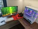 瓦尔基里（VALKYRIE）VK03 WHITE 白色 ATX 游戏电脑台式机箱 支持360水冷 6.2吋触摸屏 270°海景房 实拍图