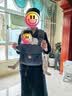 babycare婴儿背带小月龄新生儿卡斯尔蓝740g透气解放双手 实拍图