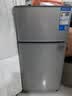 日普（RIPU）小冰箱迷你小型双门家用一级能效宿舍出租房办公室节能省电冷藏冷冻电冰箱 【升级净化去味】76升银色【小巧不占地】 实拍图