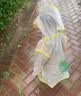 牧萌儿童雨衣男童女童防水全身雨披幼儿园小学生雨具 黄色小恐龙 L 实拍图