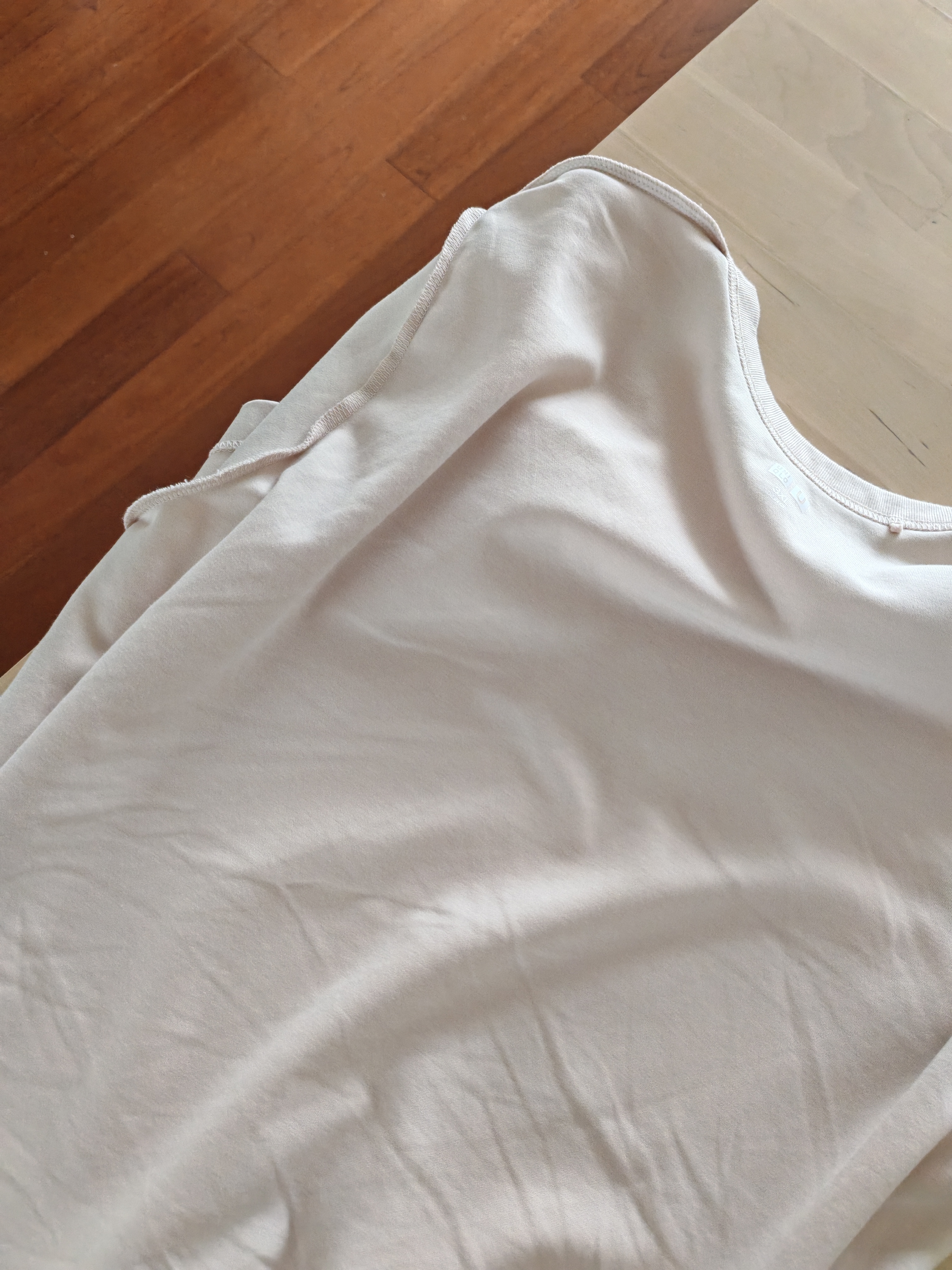 优衣库圆领T恤/短袖女装合作款483456 483456/10水粉色 3XL 实拍图