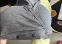 FENYE可调哺乳内衣产后喂奶纯棉睡眠文胸防下垂大胸睡觉可穿深灰XXL 实拍图