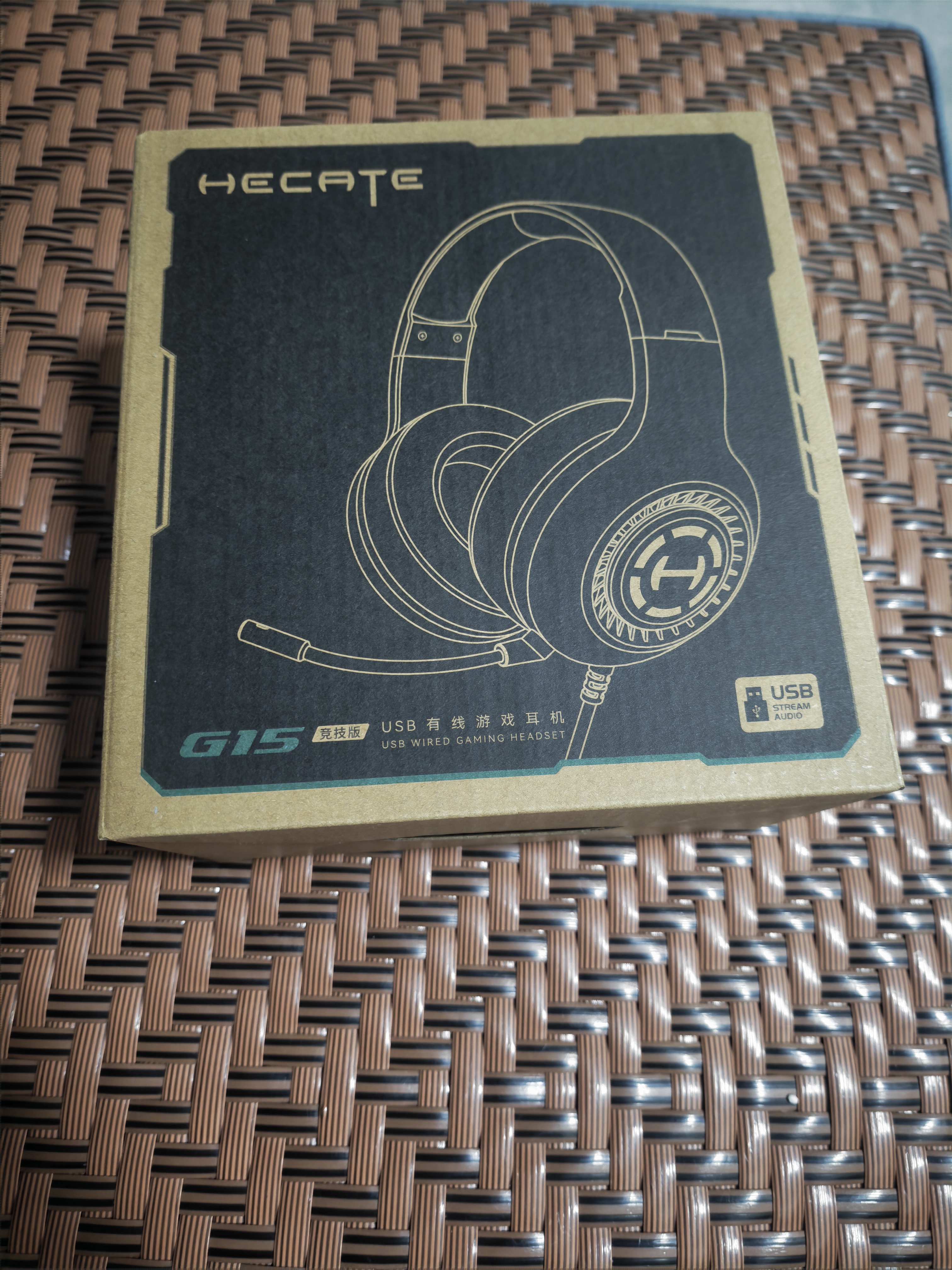 漫步者（EDIFIER）HECATE G15竞技版USB7.1声道电脑耳机头戴式有线游戏耳机电竞耳机耳麦网课办公麦克风吃鸡礼物黑色 实拍图