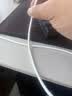 ANKER安克100W冰点快充线【包邮】双头type-c数据usb线编织充电线适配17iPhone18苹果16手表耳机电脑 【白色】100W编织线 1米 实拍图