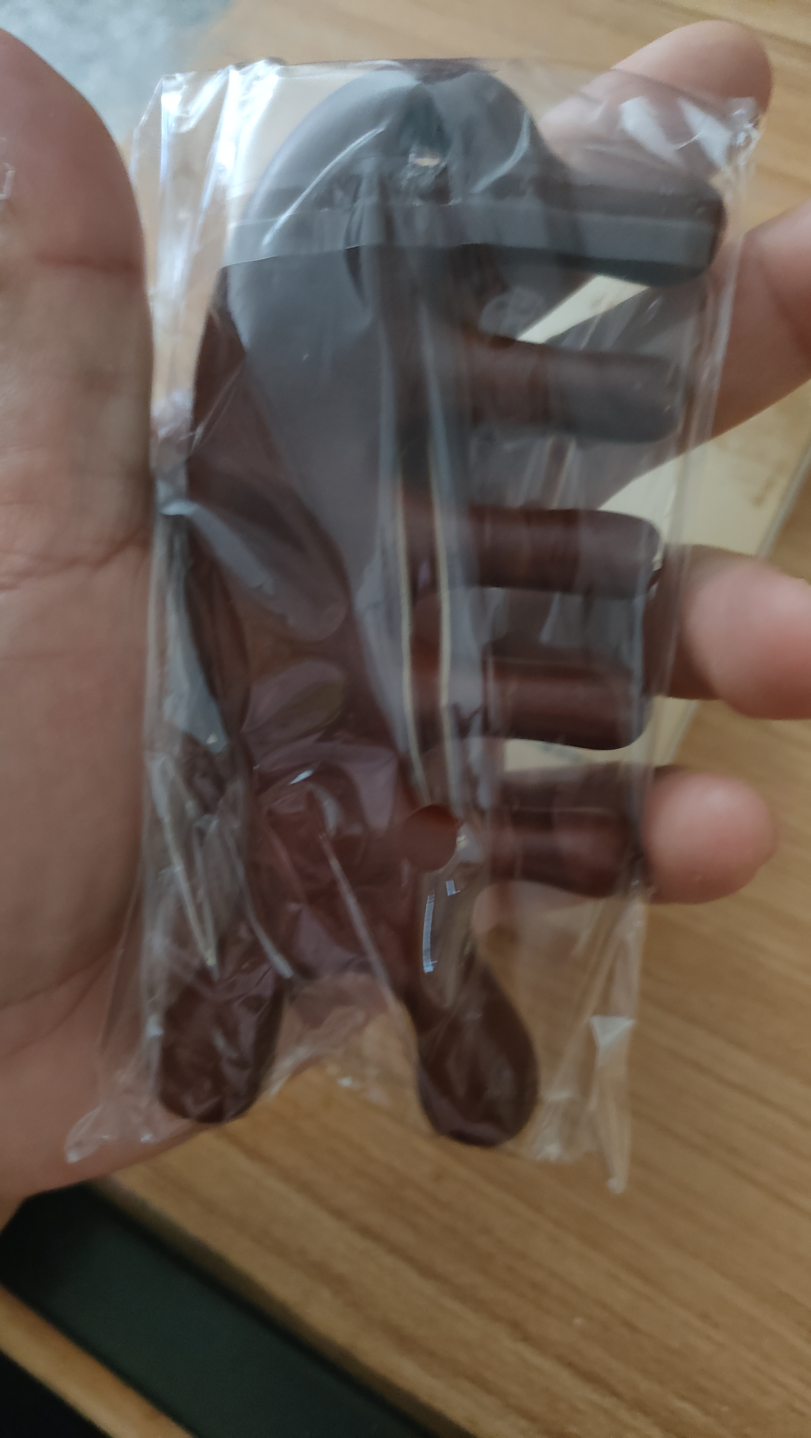BATUREL檀木按摩梳子经络梳刮痧板头部经络梳面部耳刮按摩棒刷檀木梳礼物 实拍图