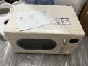 美的（Midea）【爆款历史底价】复古奶油风高颜值微波炉20L小型家用迷你五档速热均匀加热易清洁转盘式M2F M2F复古奶油风微波炉 20L 实拍图