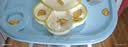COOKSS宝宝餐盘硅胶学吃饭分格儿童餐具辅食碗餐盘带吸盘 双拼绿 实拍图
