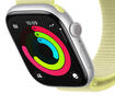 Apple/苹果 Watch S11 智能手表GPS款46毫米银色铝金属表壳雾紫色运动型表带S/M MEVW4CH/B 实拍图