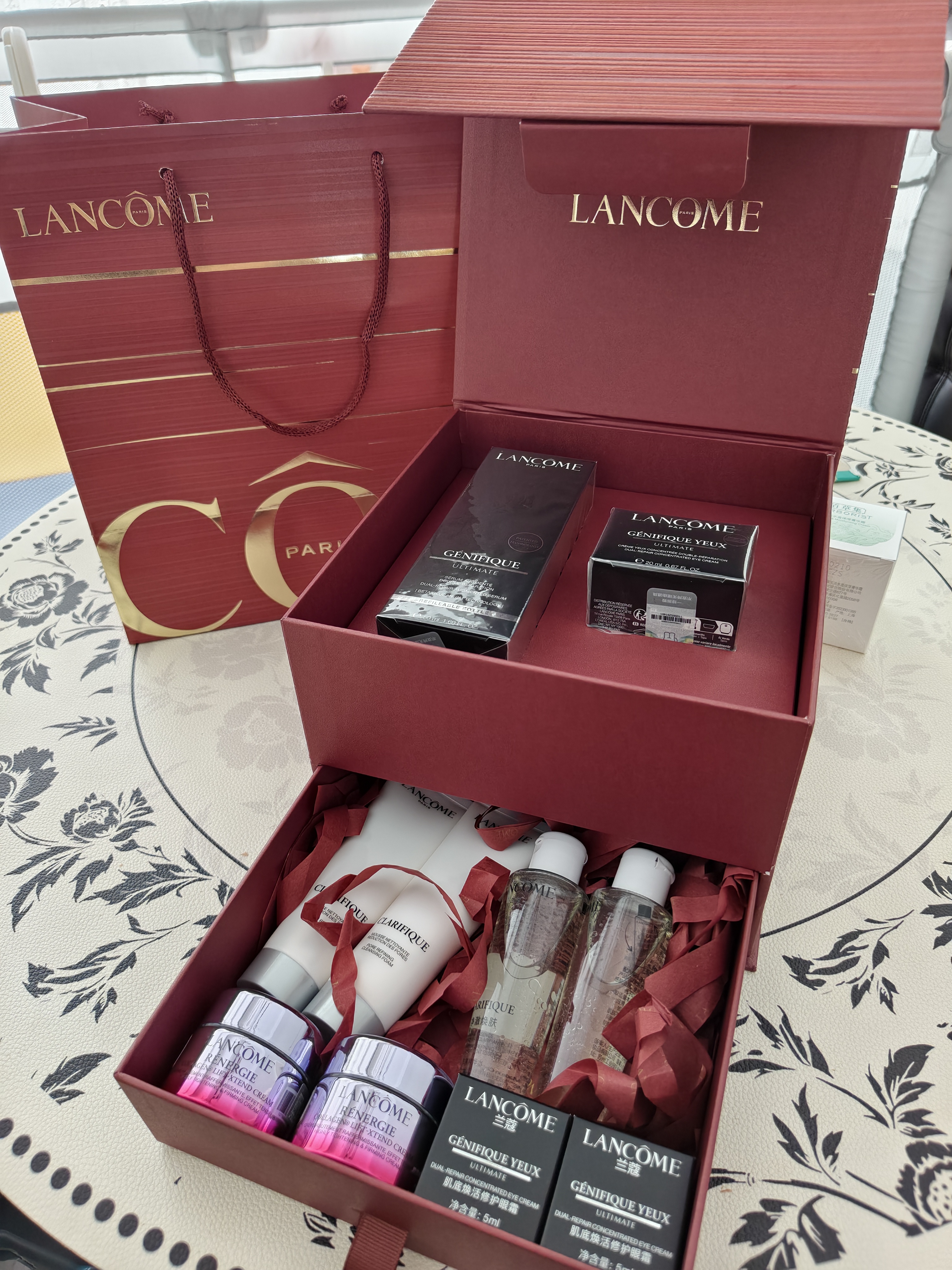 兰蔻小黑瓶50ml+超修眼霜20ml套装护肤品礼盒生日礼物女友 实拍图