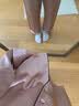 金三塔真丝睡衣女套装100%桑蚕丝[丝滑亲肤]可外穿居家服礼物 [热荐]19姆米香妃色 L 实拍图