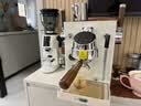 西屋WKFK10半自动咖啡机家用双泵双锅炉半自动意式浓缩萃取家商两用小型咖啡机 K11双泵4加热/双萃/奶泡|杏仁白 实拍图